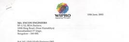 Performance energy savings verified at Wipro Technology