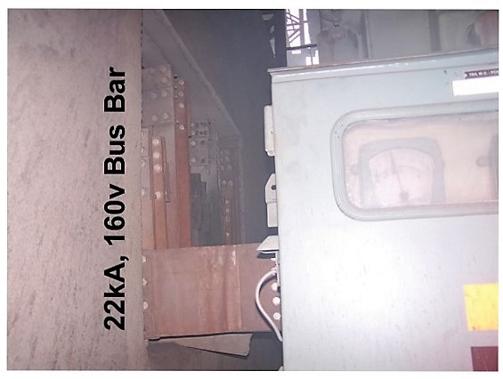 22kA copper bus bar of an Electric Arc Furnace 
